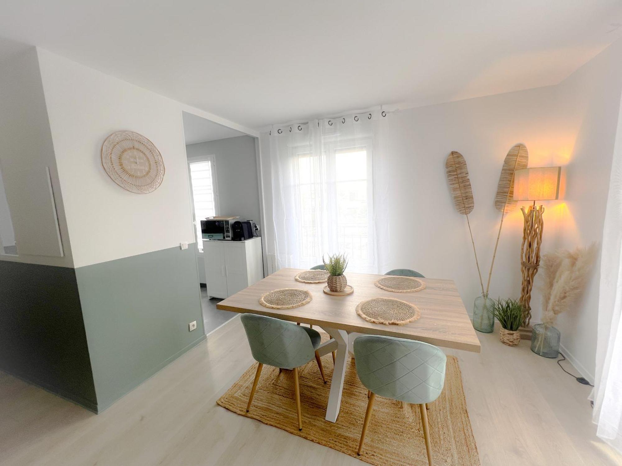 L'organik 7 Min Gare 5 Min Parking Prive Apartment *